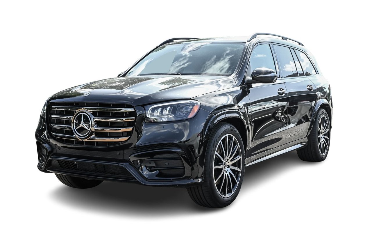 Obsidian Black Metallic 2026 Mercedes-Benz GLS SUV / Crossover All-Wheel Drive Automatic