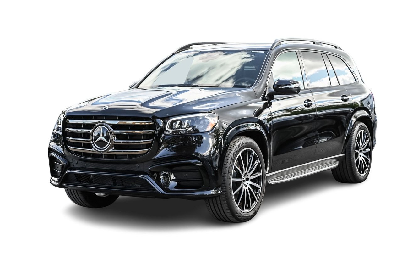 Obsidian Black Metallic 2026 Mercedes-Benz GLS SUV / Crossover All-Wheel Drive Automatic