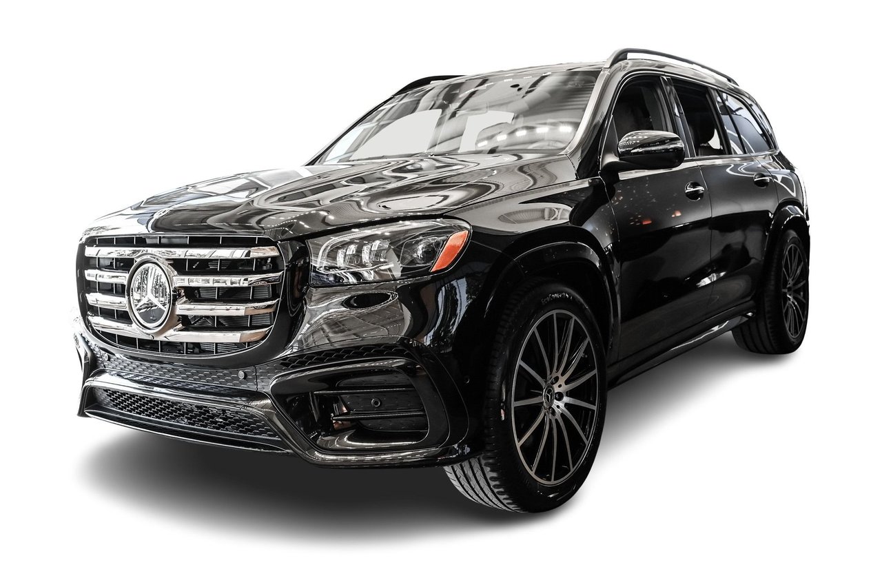 Obsidian Black Metallic 2026 Mercedes-Benz GLS SUV / Crossover All-Wheel Drive Automatic