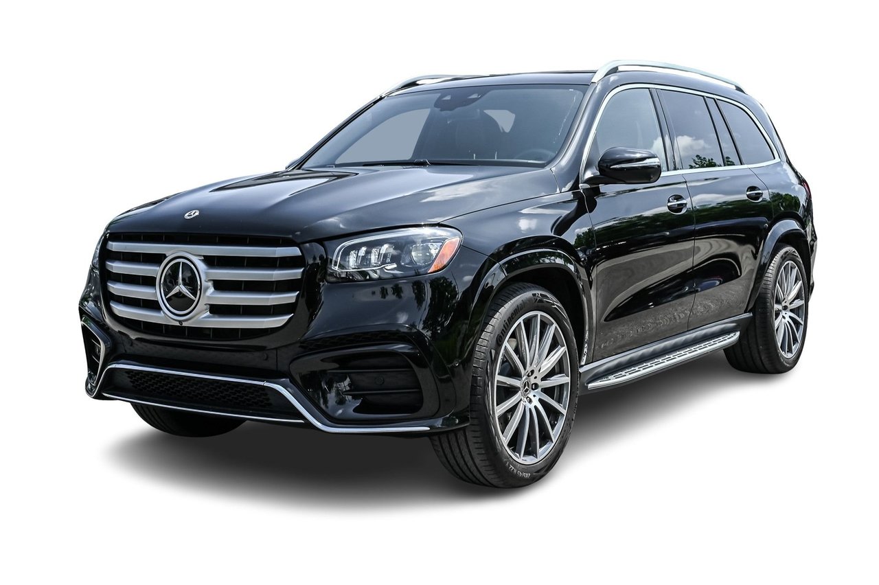 Obsidian Black Metallic 2025 Mercedes-Benz GLS 450 4MATIC SUV / Crossover All-Wheel Drive Automatic