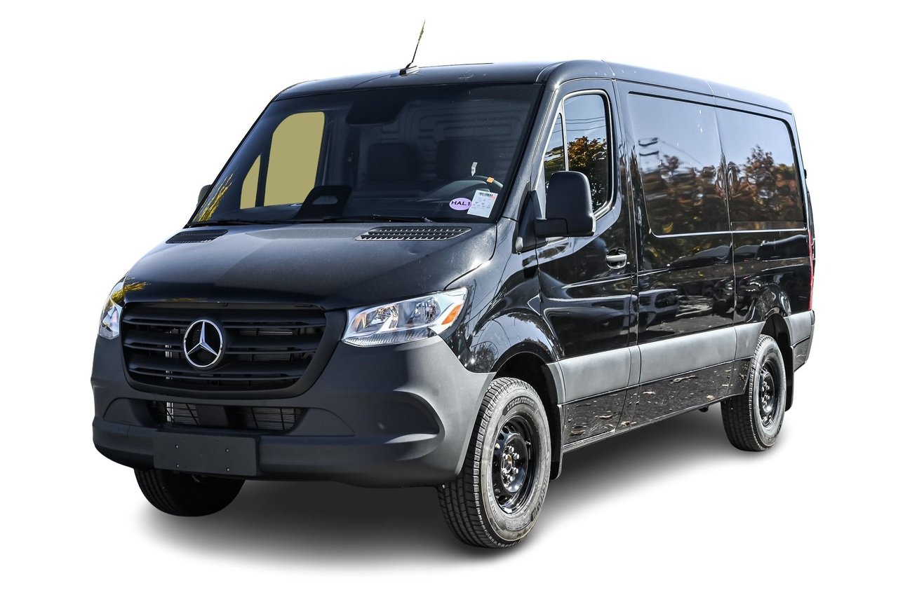 Obsidian Black Metallic 2026 Mercedes-Benz Sprinter Cargo Van Rear-Wheel Drive Automatic