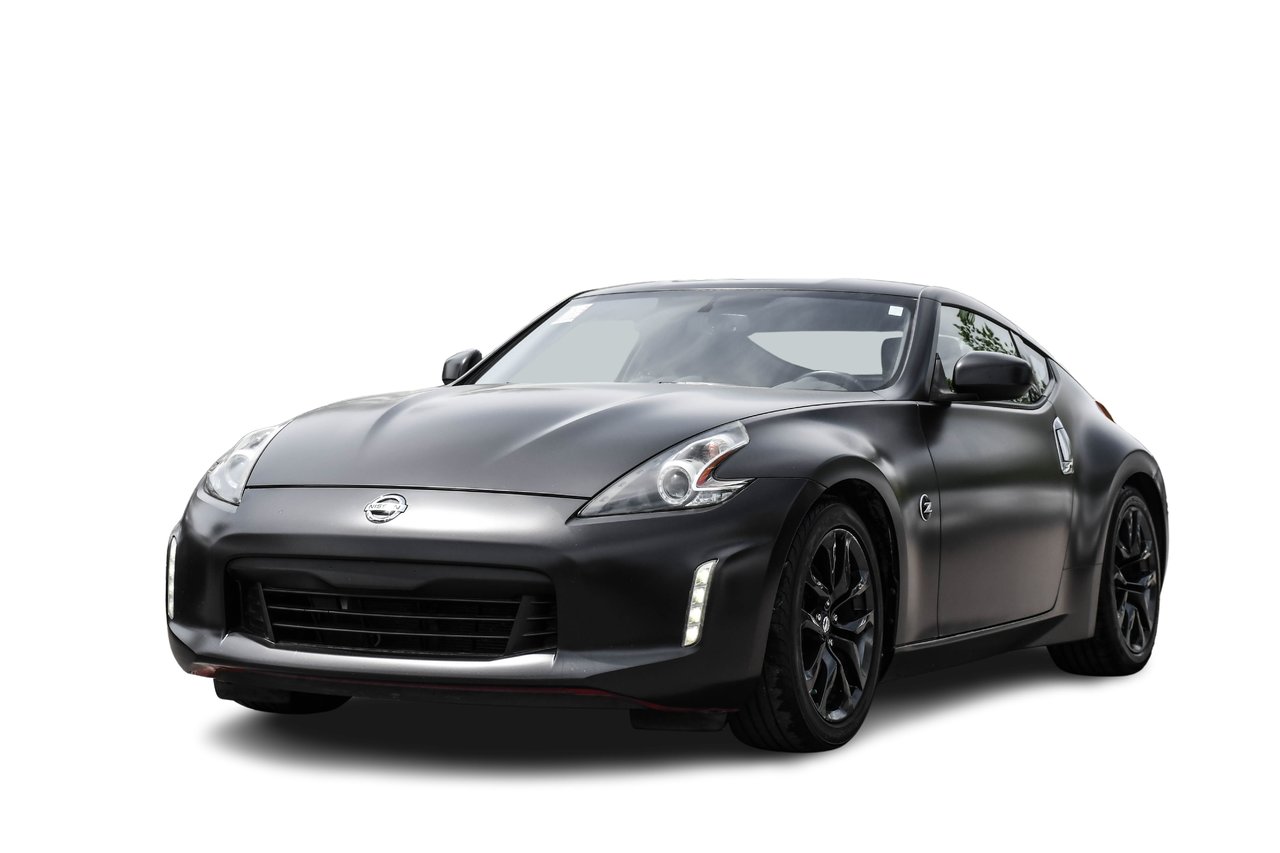 Solid Red 2019 Nissan 370Z Sport RWD Coupe Rear-Wheel Drive Manual