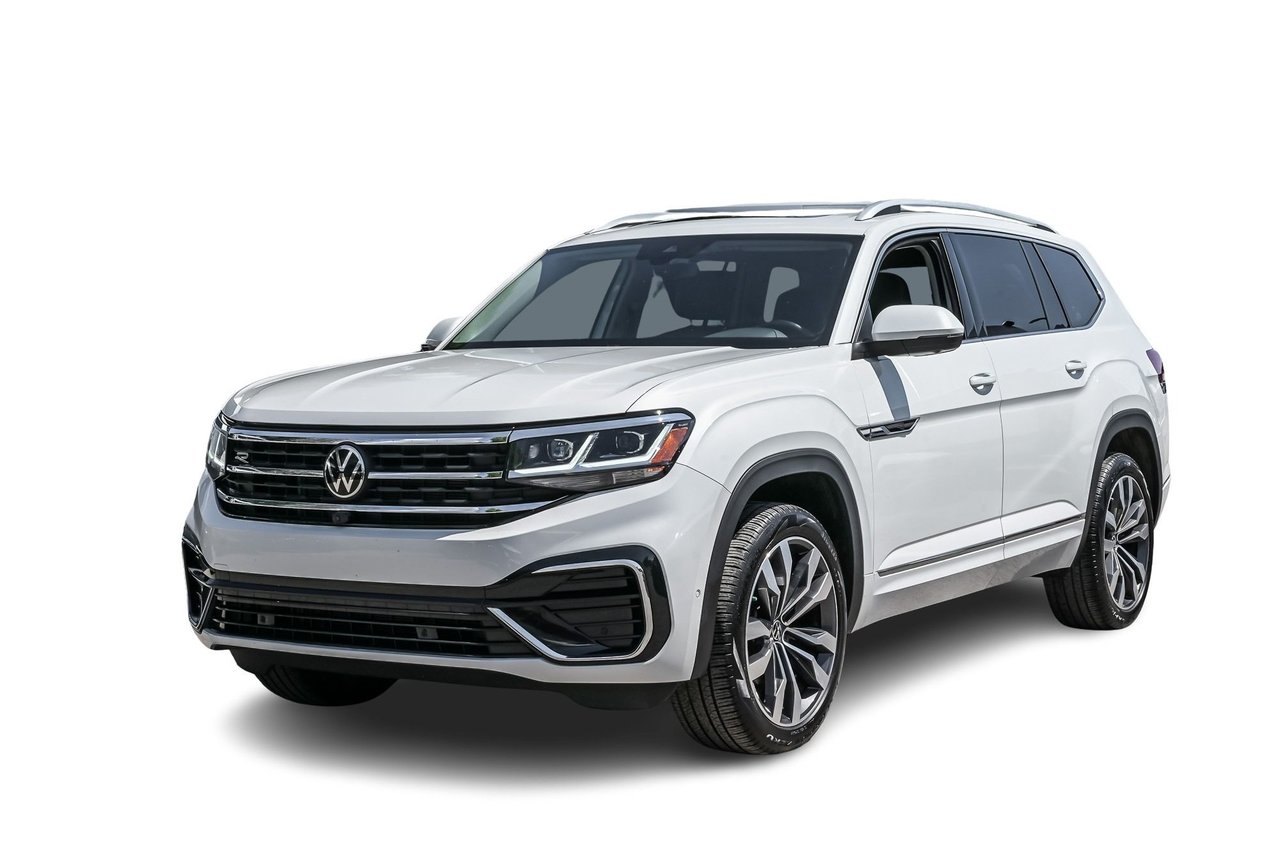 Pure White 2023 Volkswagen Atlas SUV / Crossover Automatic