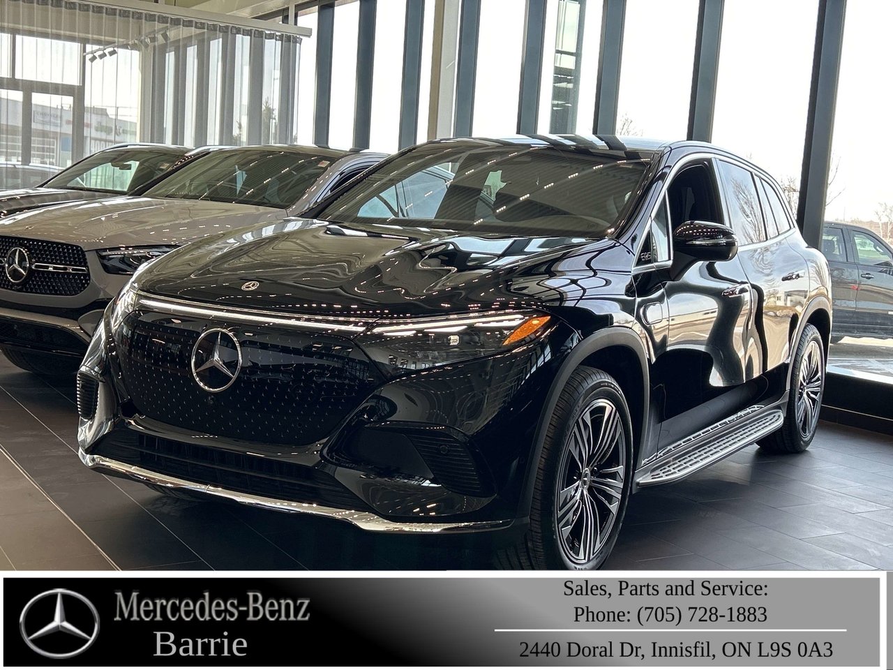 Black 2025 Mercedes-Benz EQS SUV SUV / Crossover All-Wheel Drive Automatic