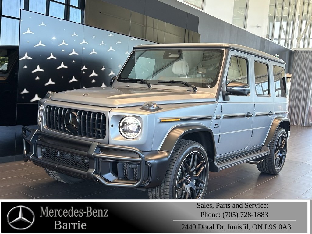 Gray (MANUFAKTUR PLATINUM MAGNO) 2026 Mercedes-Benz G-Class SUV / Crossover All-Wheel Drive Automatic