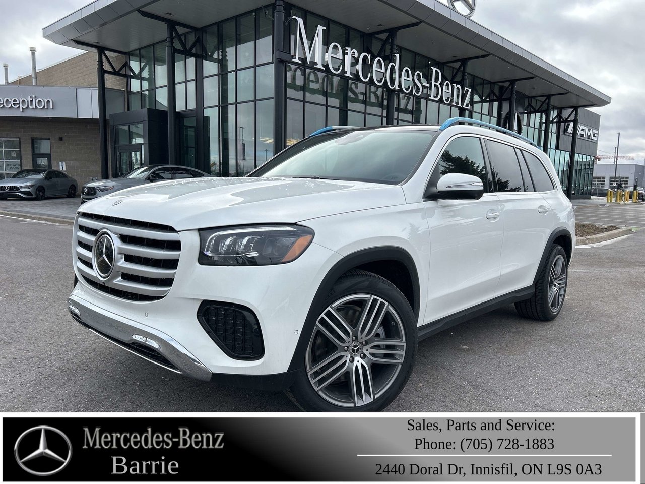 POLAR WHITE 2026 Mercedes-Benz GLS SUV / Crossover All-Wheel Drive Automatic