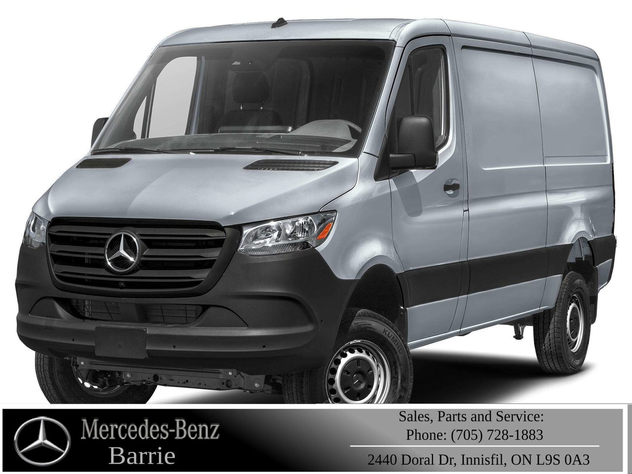 HIGH TECH SILVER 2026 Mercedes-Benz Sprinter Cargo Van Rear-Wheel Drive Automatic