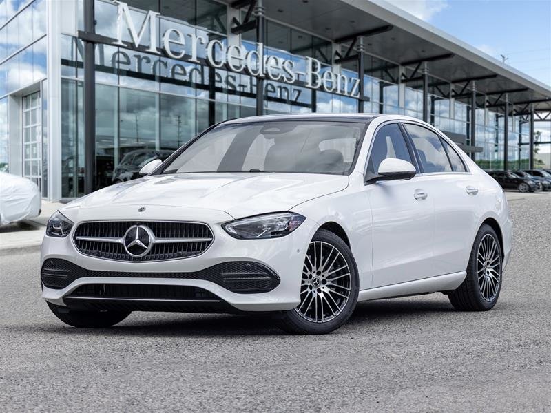 Polar White 2026 Mercedes-Benz C-Class Sedan All-Wheel Drive Automatic