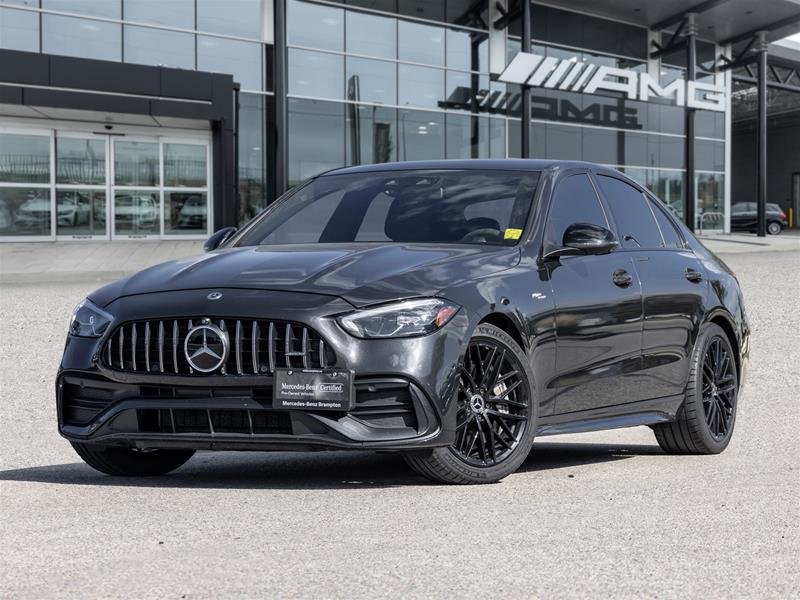 Gray (Graphite Grey Metallic) 2023 Mercedes-Benz C-Class Convertible All-Wheel Drive Automatic