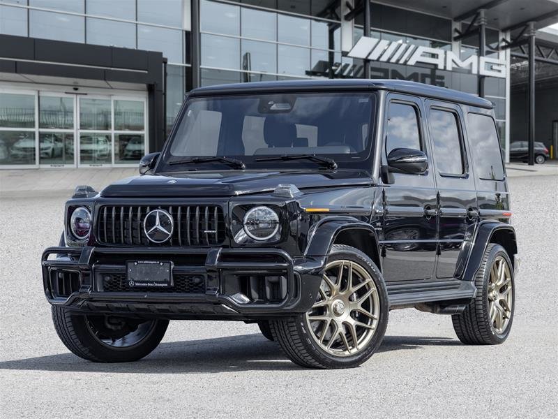 Obsidian Black Metallic 2025 Mercedes-Benz G-Class SUV / Crossover All-Wheel Drive Automatic