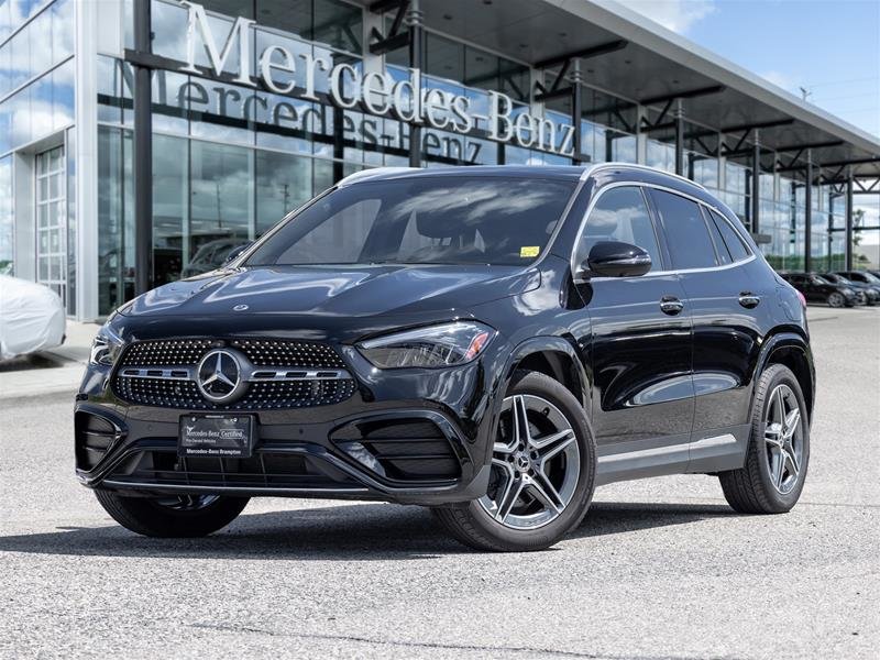 Night Black 2025 Mercedes-Benz GLA 250 4MATIC SUV / Crossover All-Wheel Drive Automatic