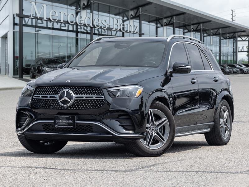 Obsidian Black Metallic 2025 Mercedes-Benz GLE SUV / Crossover All-Wheel Drive Automatic