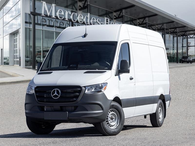 Arctic white 2026 Mercedes-Benz Sprinter Cargo Van Rear-Wheel Drive Automatic
