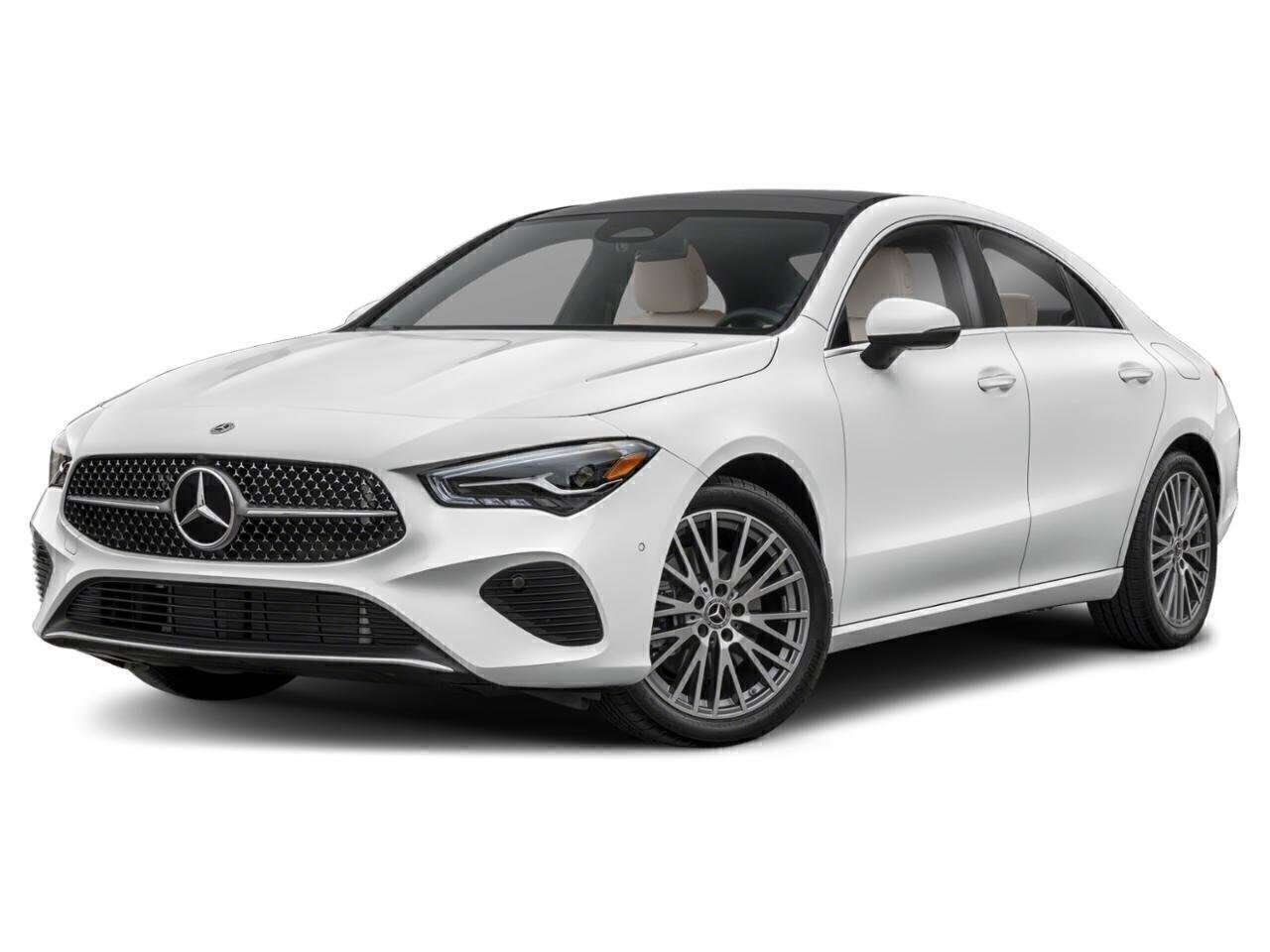 Polar White 2026 Mercedes-Benz CLA Coupe All-Wheel Drive Automatic