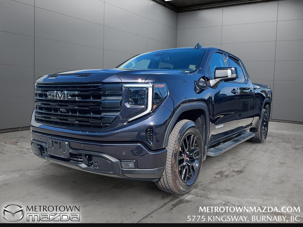 Black 2024 GMC Sierra 1500 Pickup Truck Four-Wheel Drive Automatic