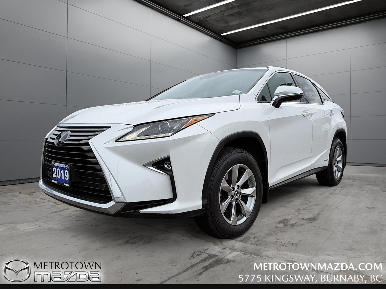 White 2019 Lexus RX Hybrid SUV / Crossover All-Wheel Drive Automatic