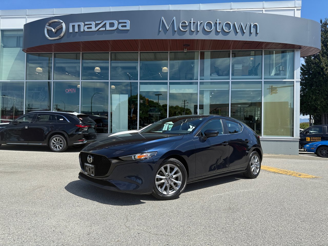 Blue 2024 Mazda MAZDA3 Sport Hatchback