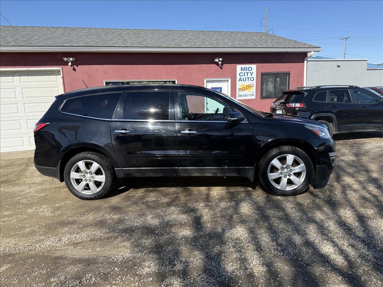 Black 2016 Chevrolet Traverse SUV / Crossover All-Wheel Drive Automatic