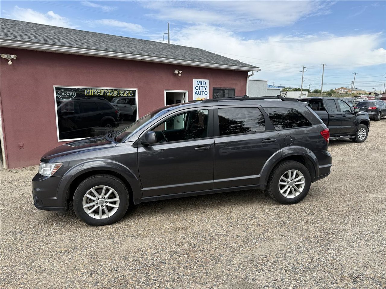Gray 2015 Dodge Journey SUV / Crossover Front-Wheel Drive Automatic