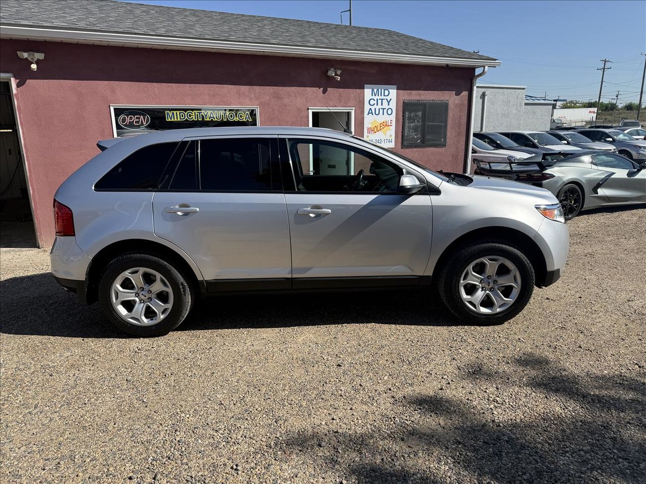 Silver 2013 Ford Edge SUV / Crossover All-Wheel Drive Automatic