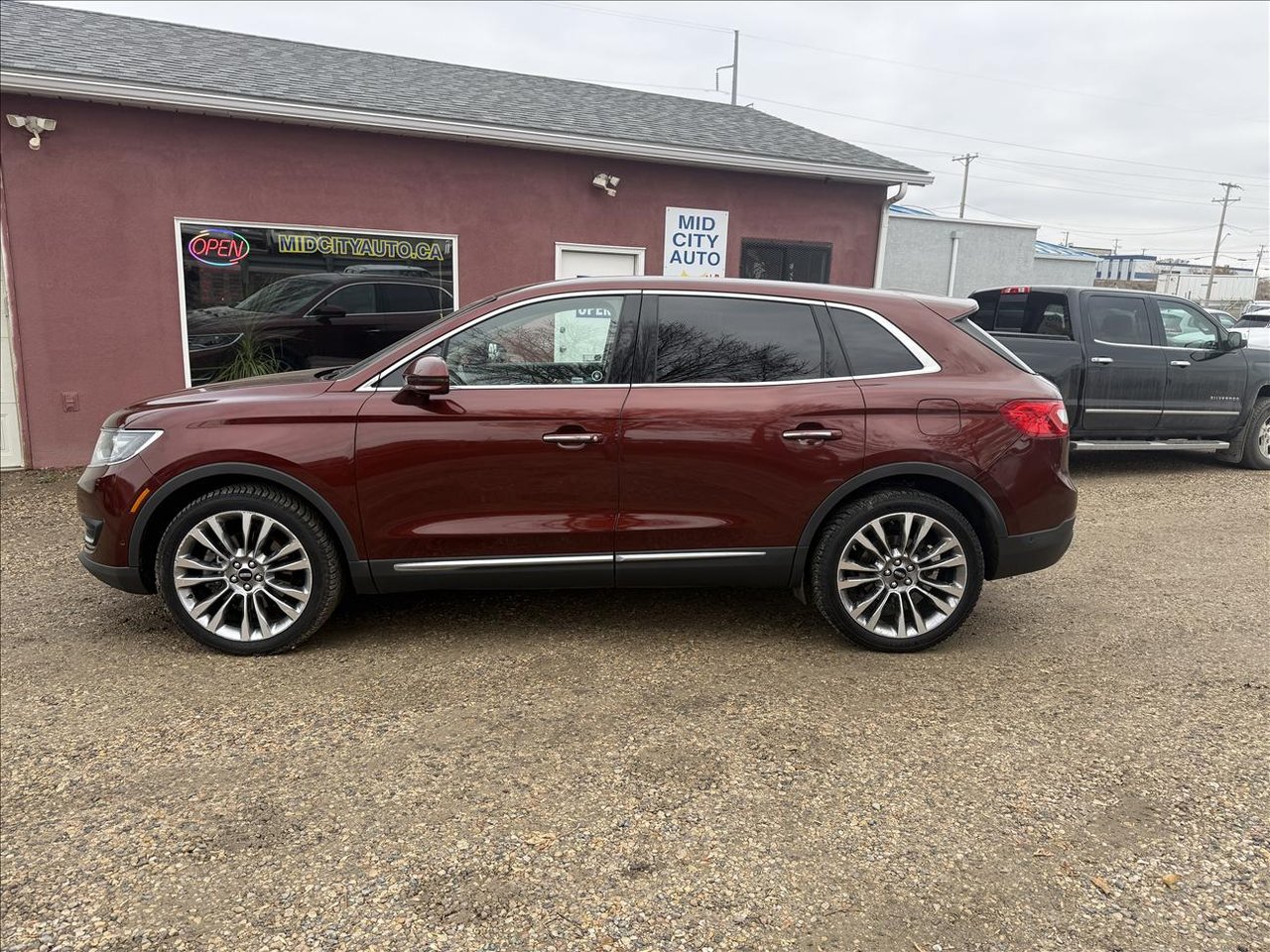 Red 2016 Lincoln MKX SUV / Crossover All-Wheel Drive Automatic