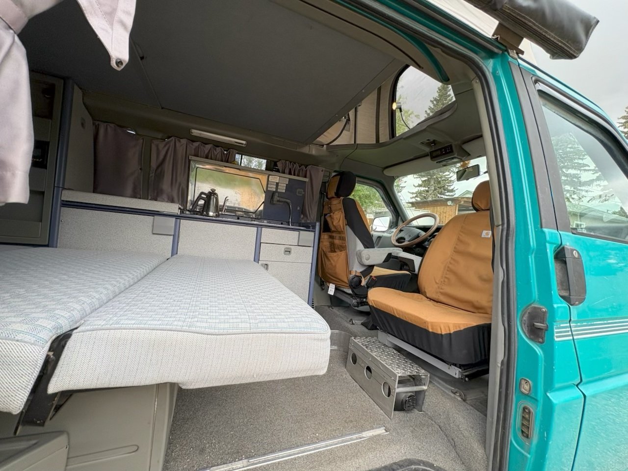 Green 1992 Volkswagen EuroVan Minivan Automatic