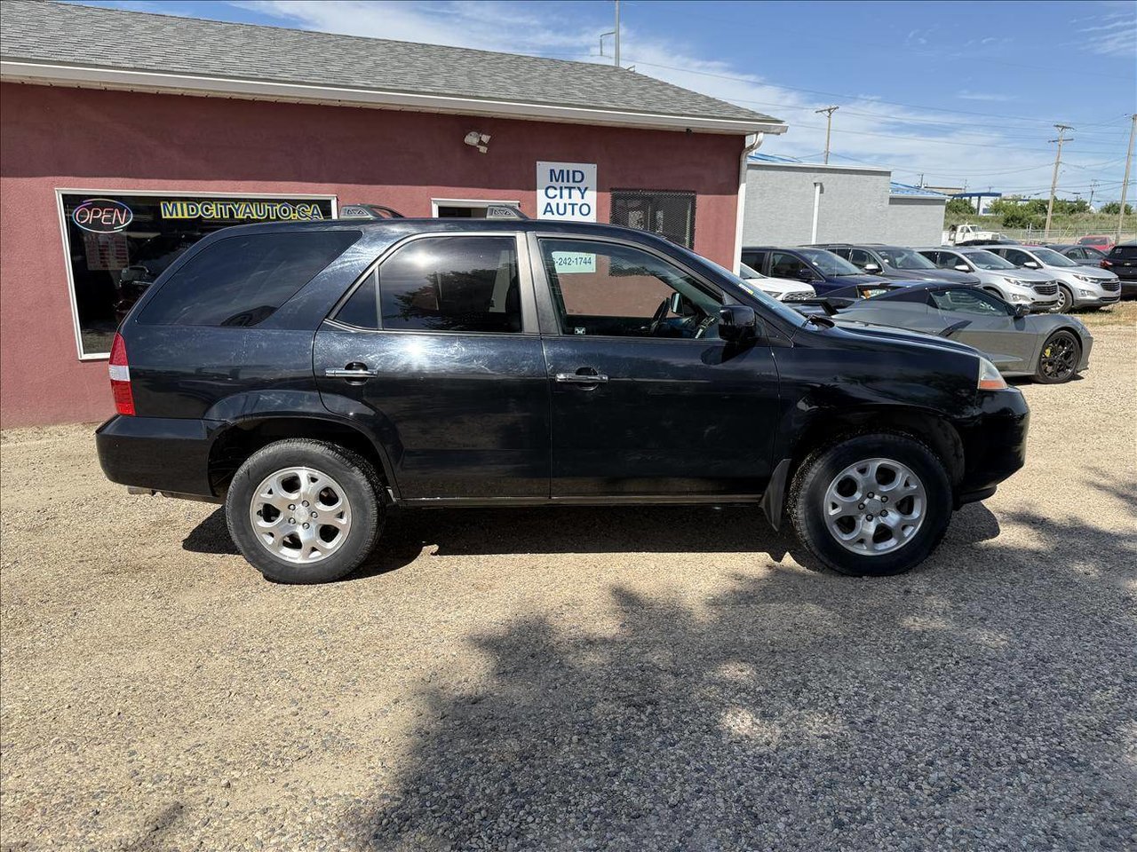 Black 2002 Acura MDX SUV / Crossover All-Wheel Drive Automatic