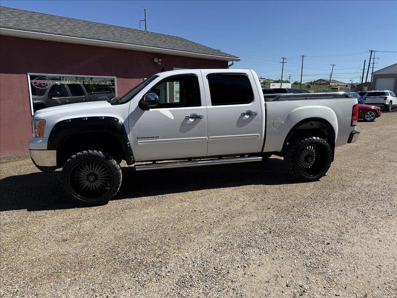 White 2011 GMC Sierra 1500 Pickup Truck Four-Wheel Drive Automatic