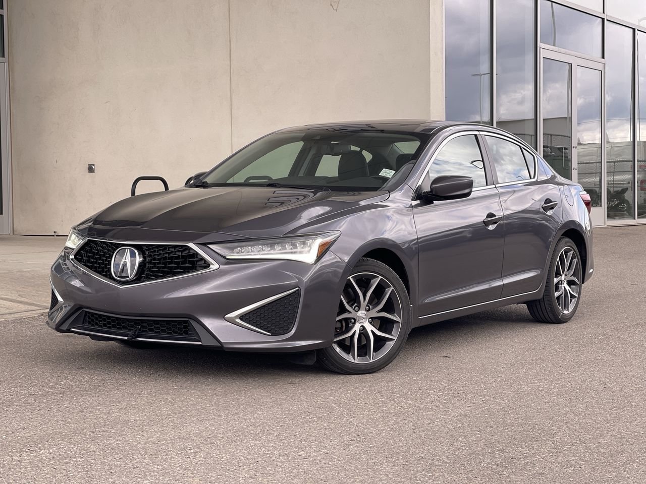 Gray 2022 Acura ILX FWD with Premium Package Sedan Front-Wheel Drive Automatic