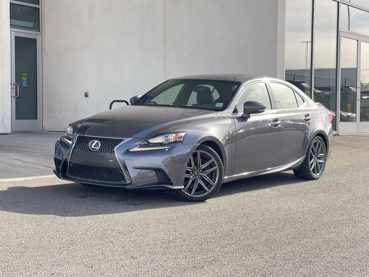 Gray 2015 Lexus IS Sedan All-Wheel Drive Automatic