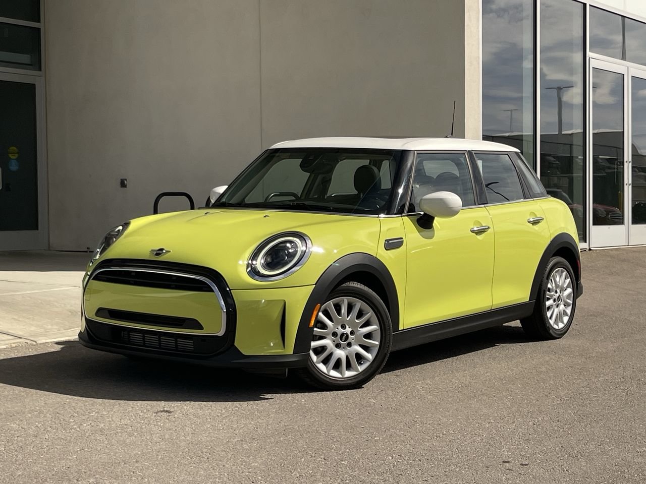 Zesty Yellow 2023 MINI Cooper Hatchback Front-Wheel Drive Automatic