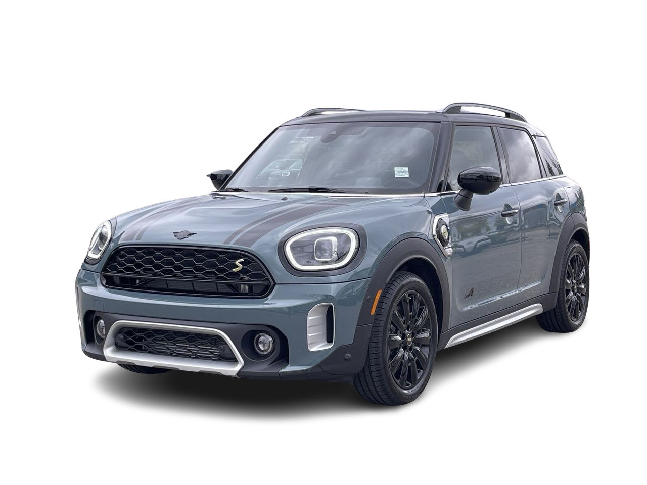 New 2023 Sage Green Metallic MINI Cooper SE image 2