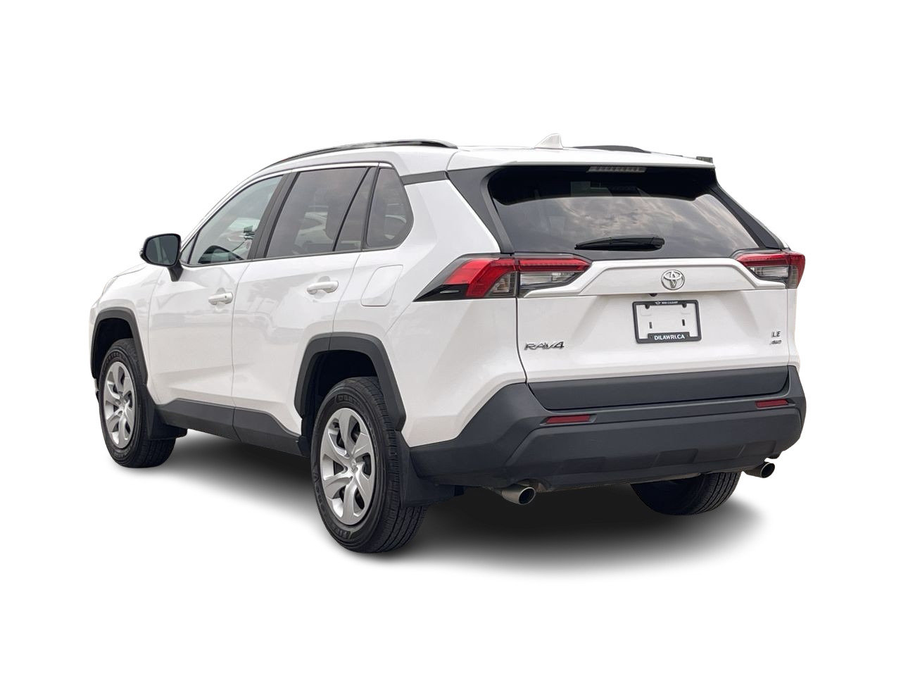 Used 2020 White Toyota LE image 8