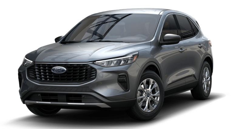 Iconic Silver Metallic 2024 Ford Escape SUV / Crossover All-Wheel Drive Automatic