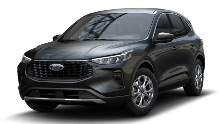 Gray (Carbonized Grey Metallic) 2024 Ford Escape SUV / Crossover All-Wheel Drive Automatic