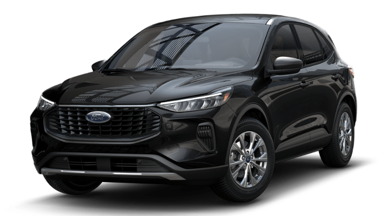 Agate Black Metallic 2025 Ford Escape SUV / Crossover All-Wheel Drive Automatic
