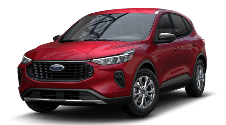 Rapid Red Metallic Tinted Clearcoat 2025 Ford Escape SUV / Crossover All-Wheel Drive Automatic
