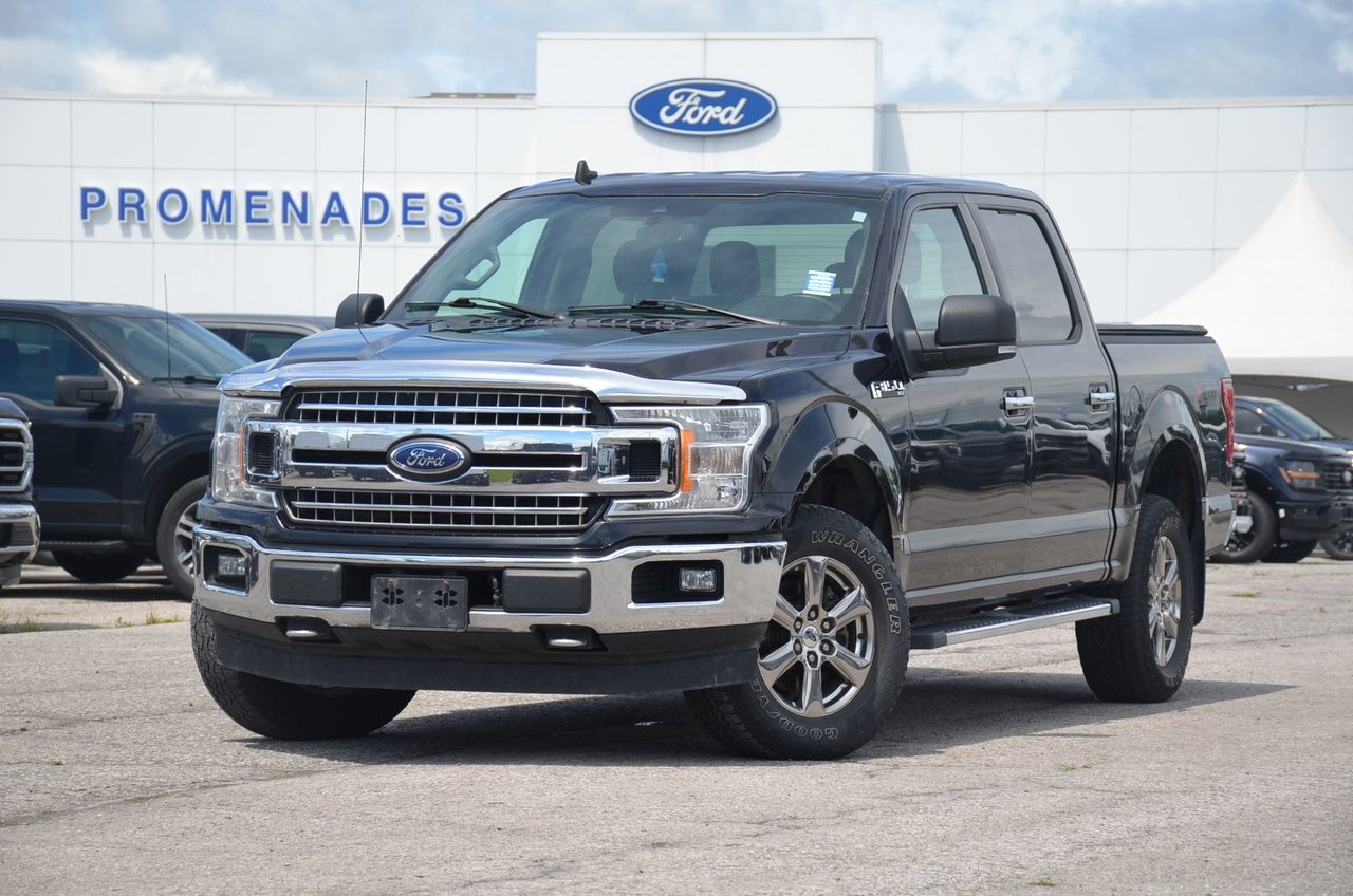 Black 2020 Ford F-150 Pickup Truck Four-Wheel Drive Automatic