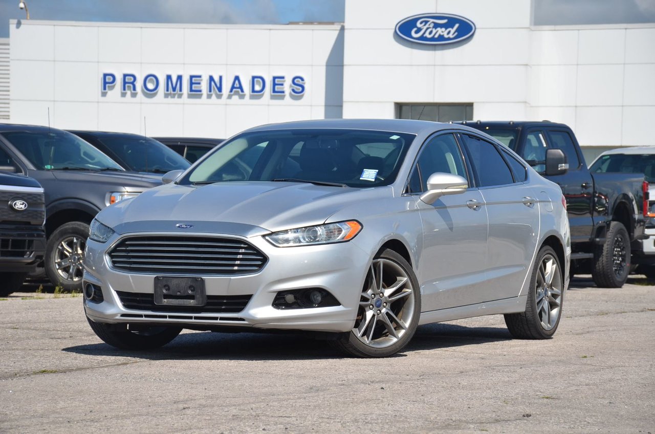 Silver 2016 Ford Fusion Sedan All-Wheel Drive Automatic