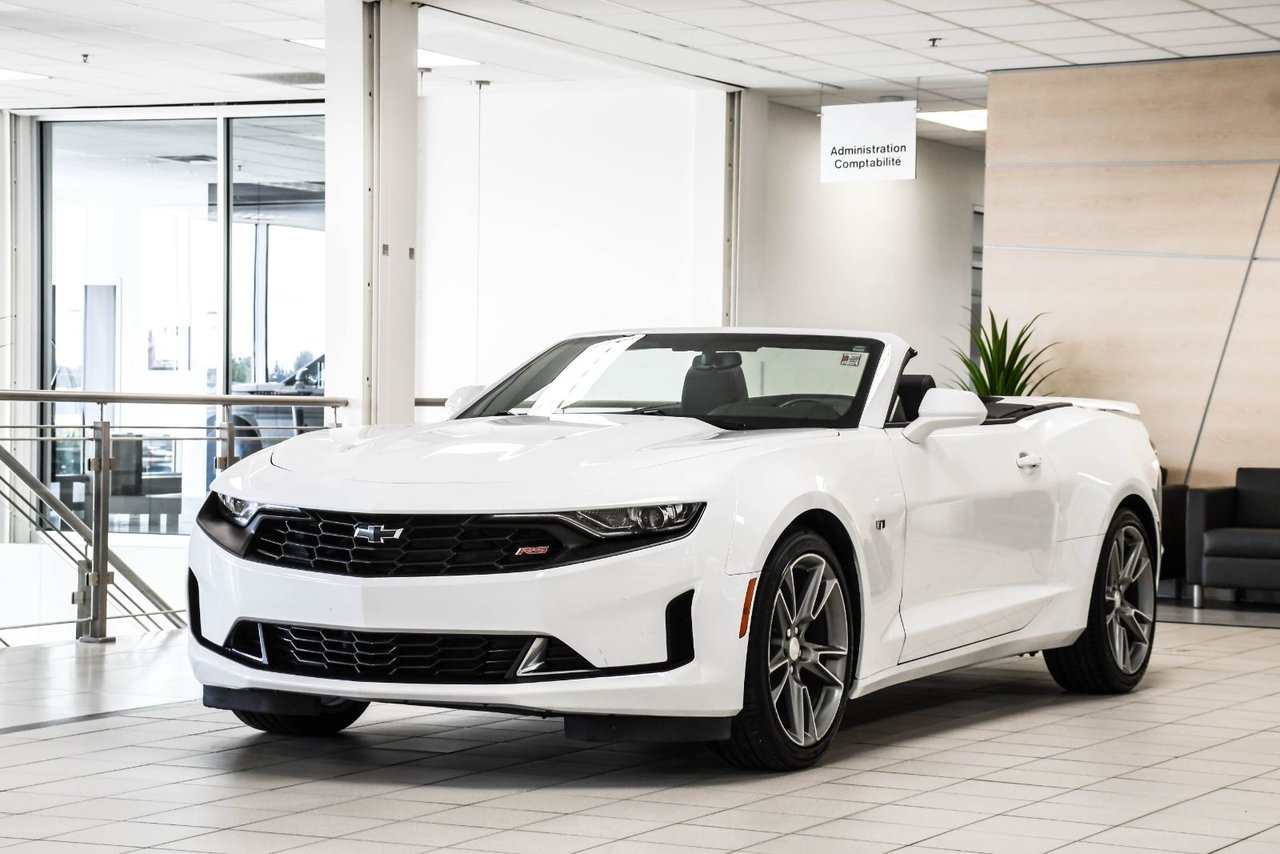 Black 2023 Chevrolet Camaro Convertible Rear-Wheel Drive Automatic