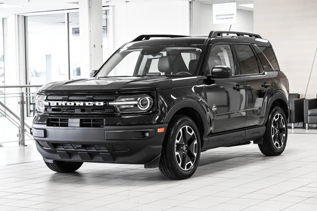 Black 2024 Ford Bronco Sport SUV / Crossover All-Wheel Drive Automatic