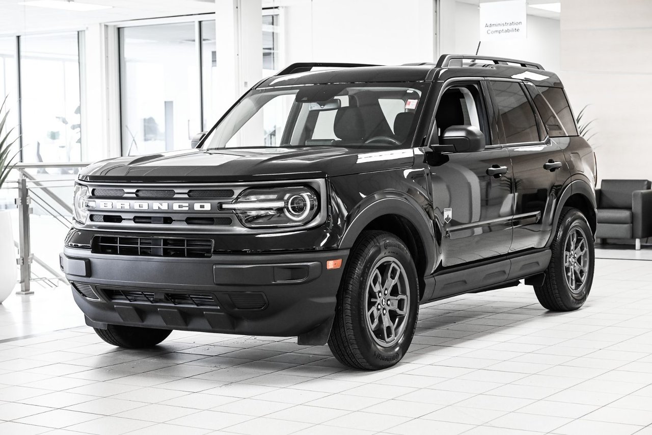 Black 2024 Ford Bronco Sport SUV / Crossover All-Wheel Drive Automatic