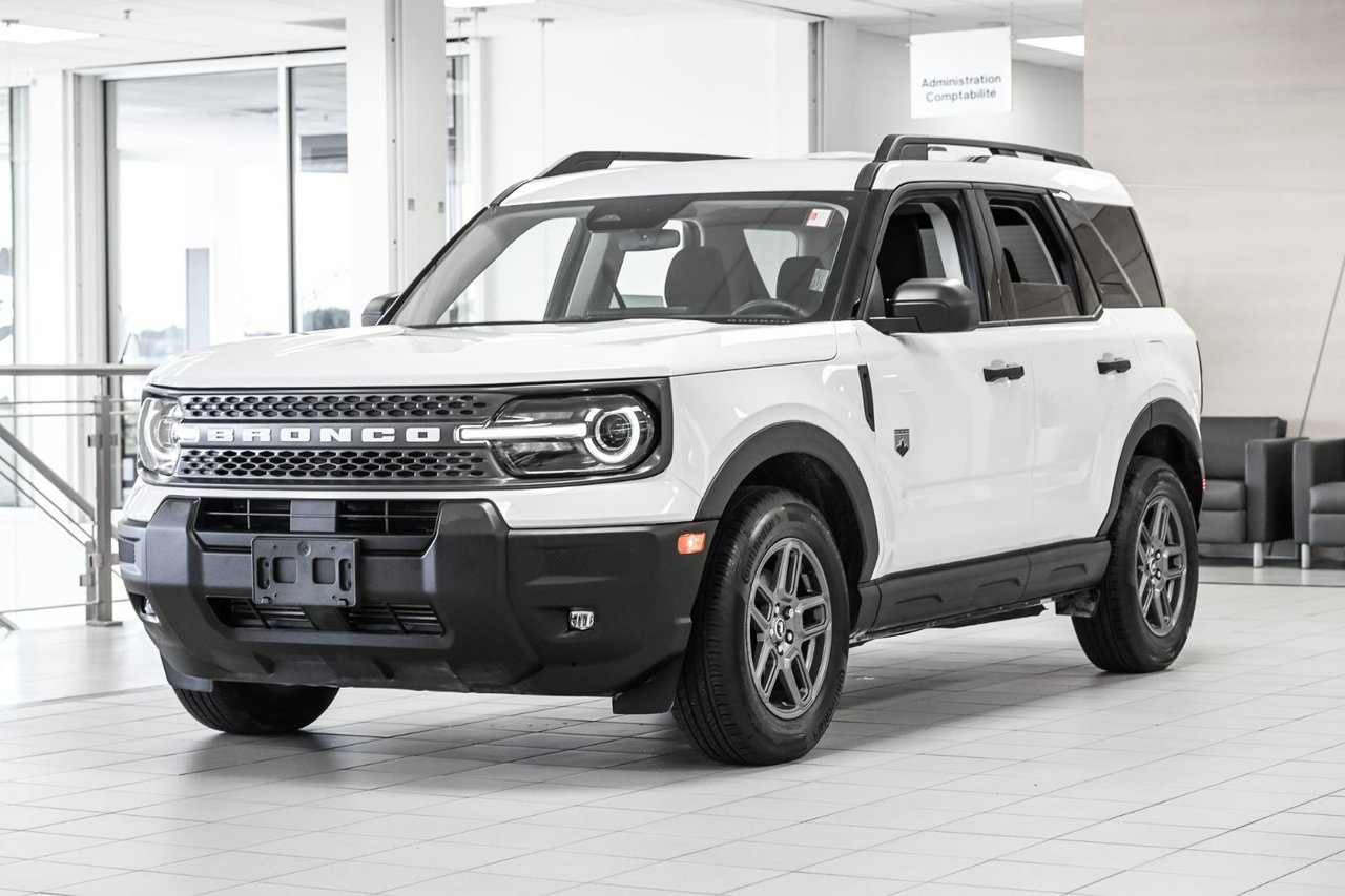 White 2025 Ford Bronco Sport SUV / Crossover All-Wheel Drive Automatic