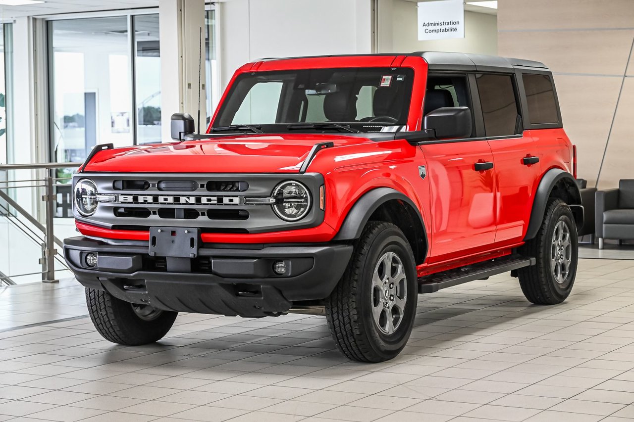 Red 2024 Ford Bronco SUV / Crossover Four-Wheel Drive Automatic