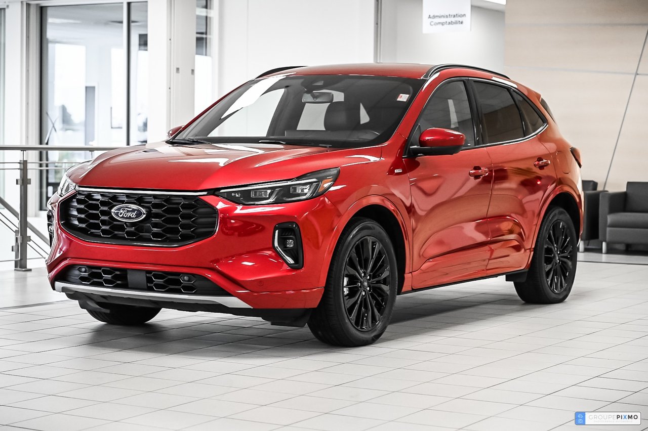 2023 Ford Escape Hybrid VUS Rouge (Rapid Red Metallic Tinted Clearcoat) Transmission Intégrale 