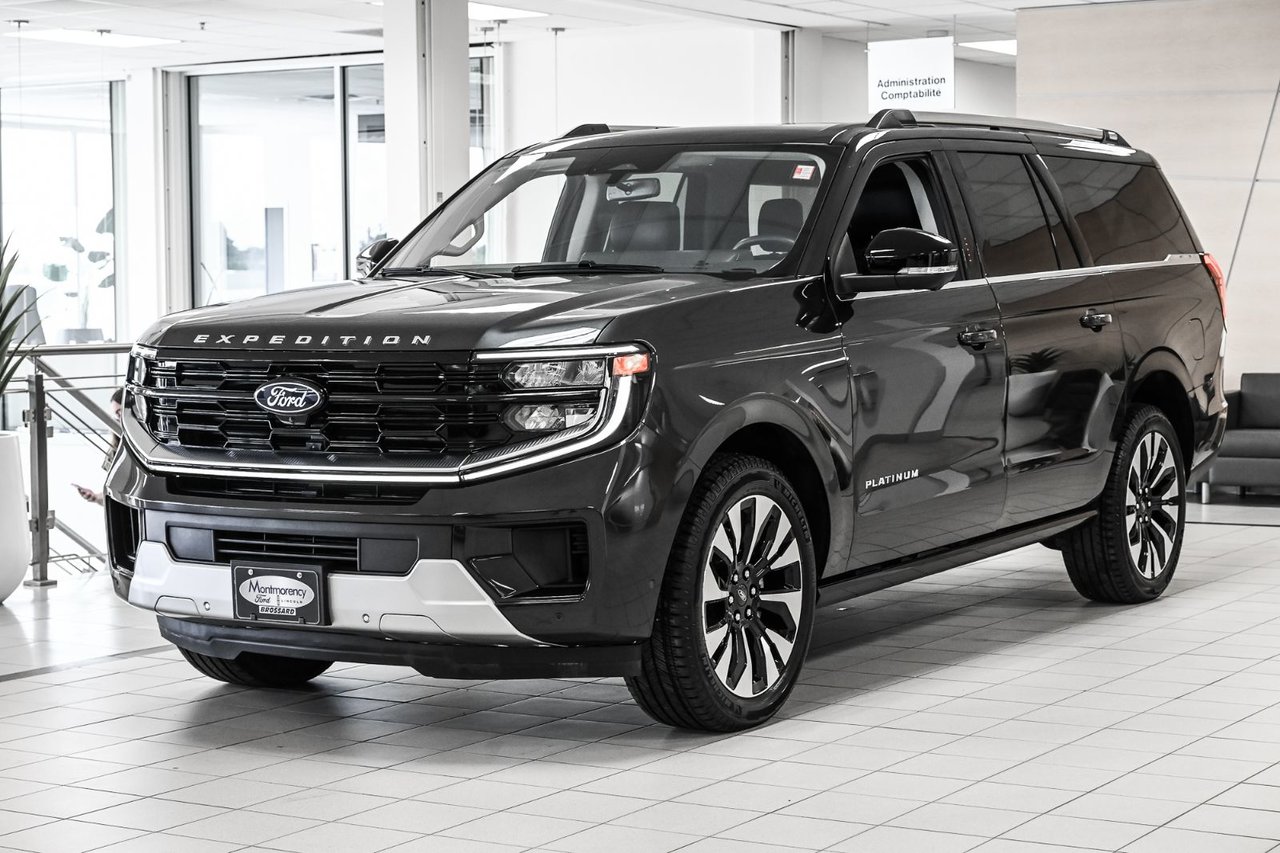 Black 2025 Ford Expedition SUV / Crossover Four-Wheel Drive Automatic