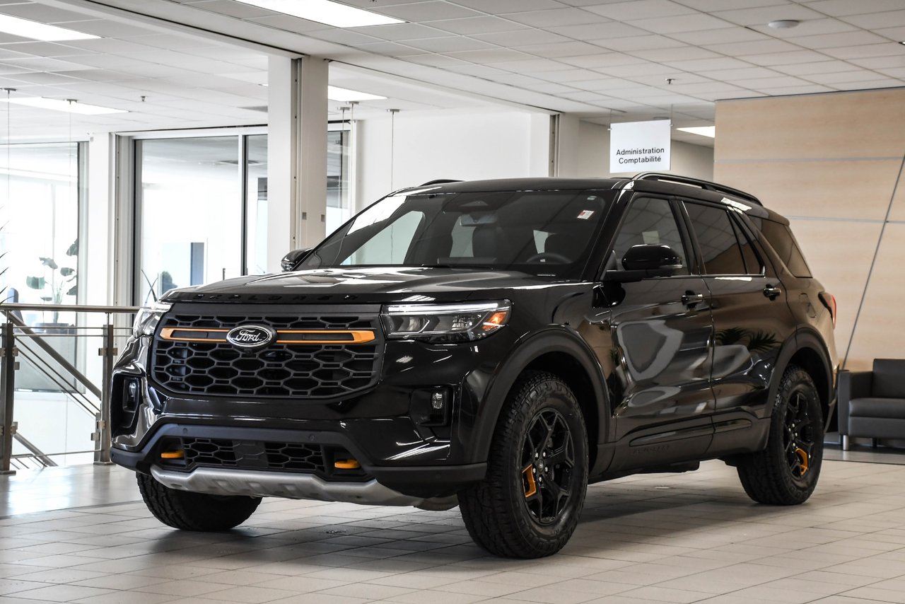 Black 2026 Ford Explorer Tremor AWD SUV / Crossover All-Wheel Drive Automatic