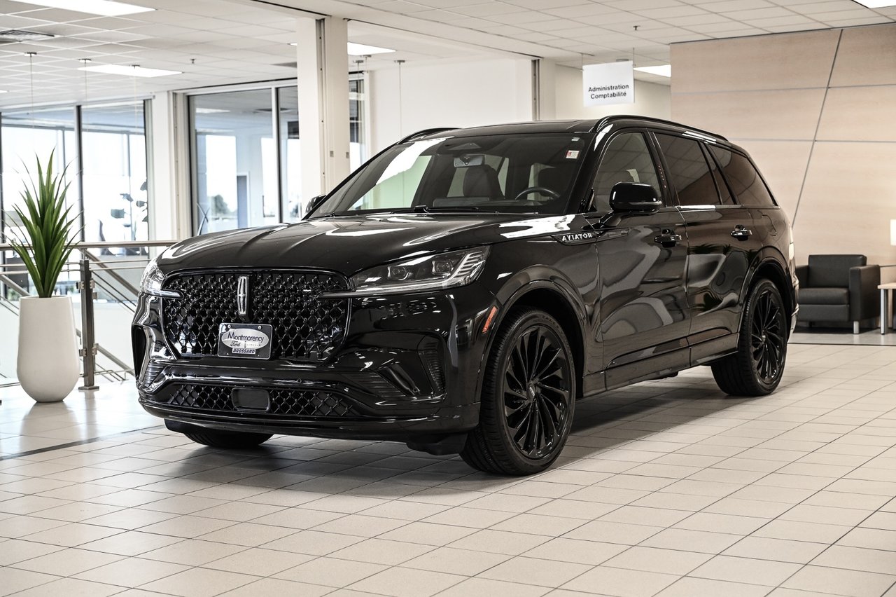 Black 2026 Lincoln Aviator SUV / Crossover All-Wheel Drive Automatic