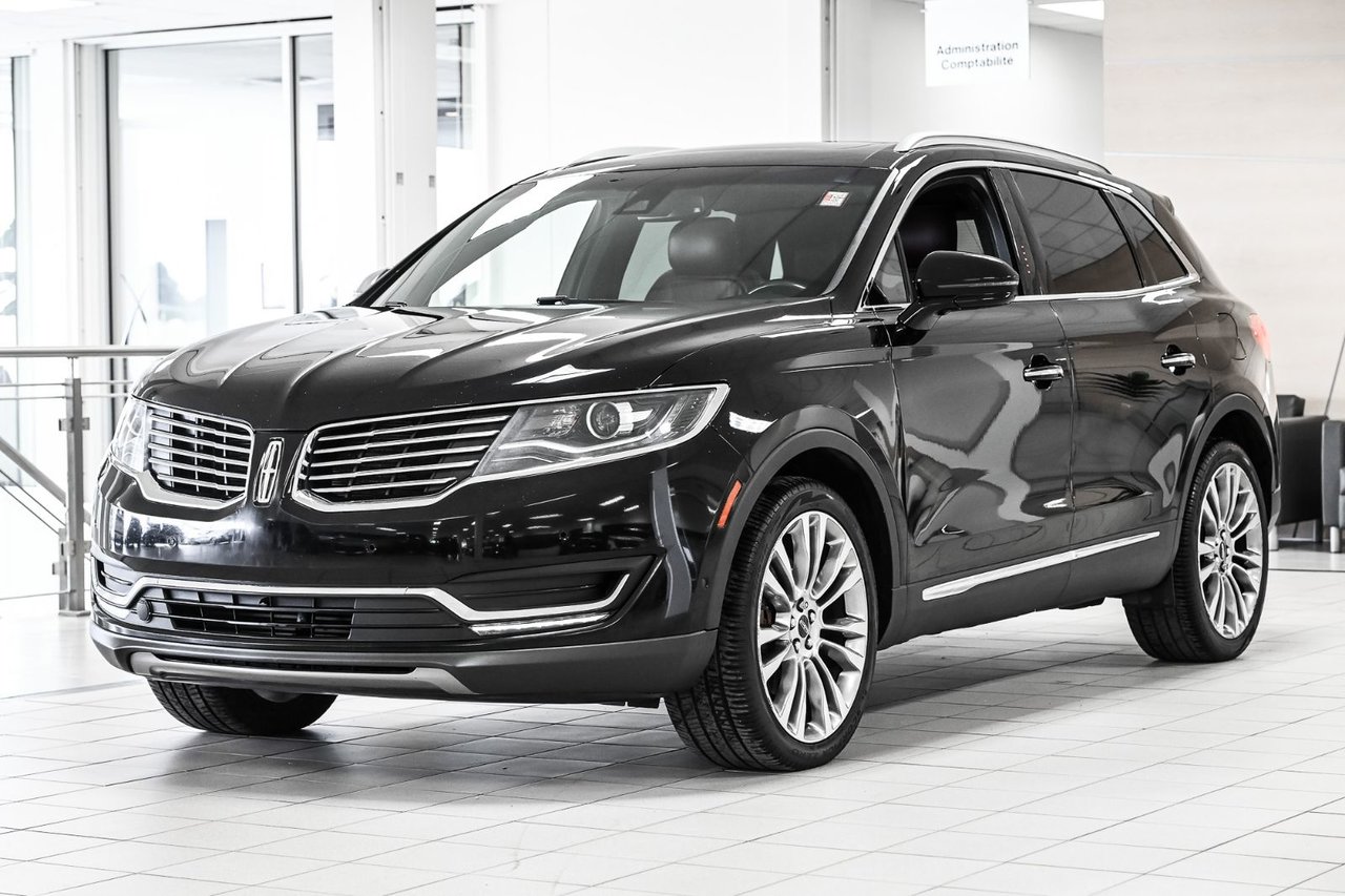 Black 2018 Lincoln MKX SUV / Crossover All-Wheel Drive Automatic