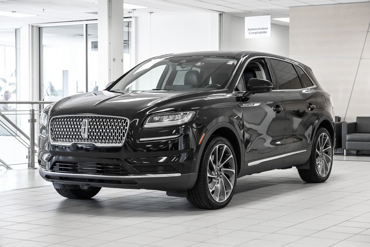 Infinite Black Metallic 2022 Lincoln Nautilus SUV / Crossover All-Wheel Drive Automatic